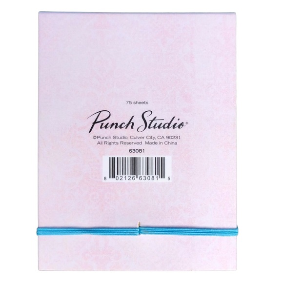 Punch Studio Bluebird Bungee Pop Up Mini Embellished Notepad (63081) - Picture 5 of 5